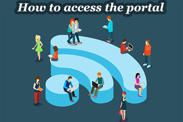 How to access the portal